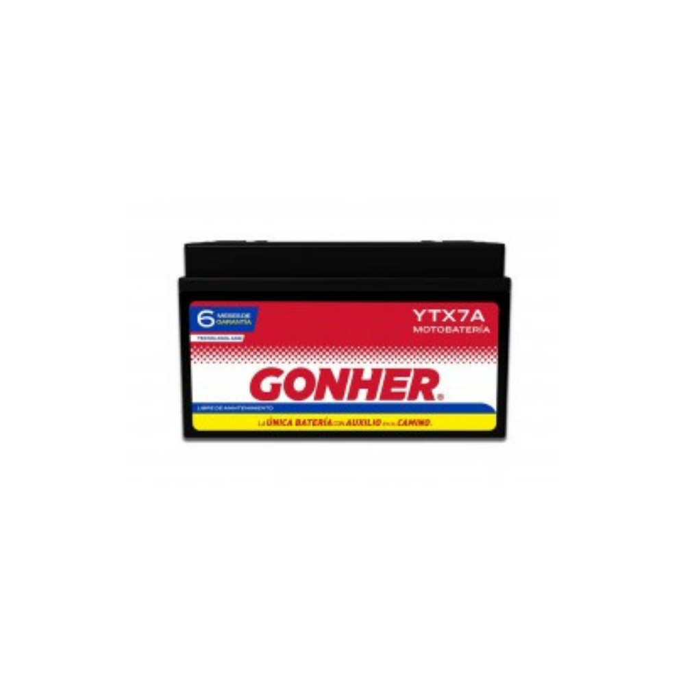 Batería Moto Gonher YTX7A