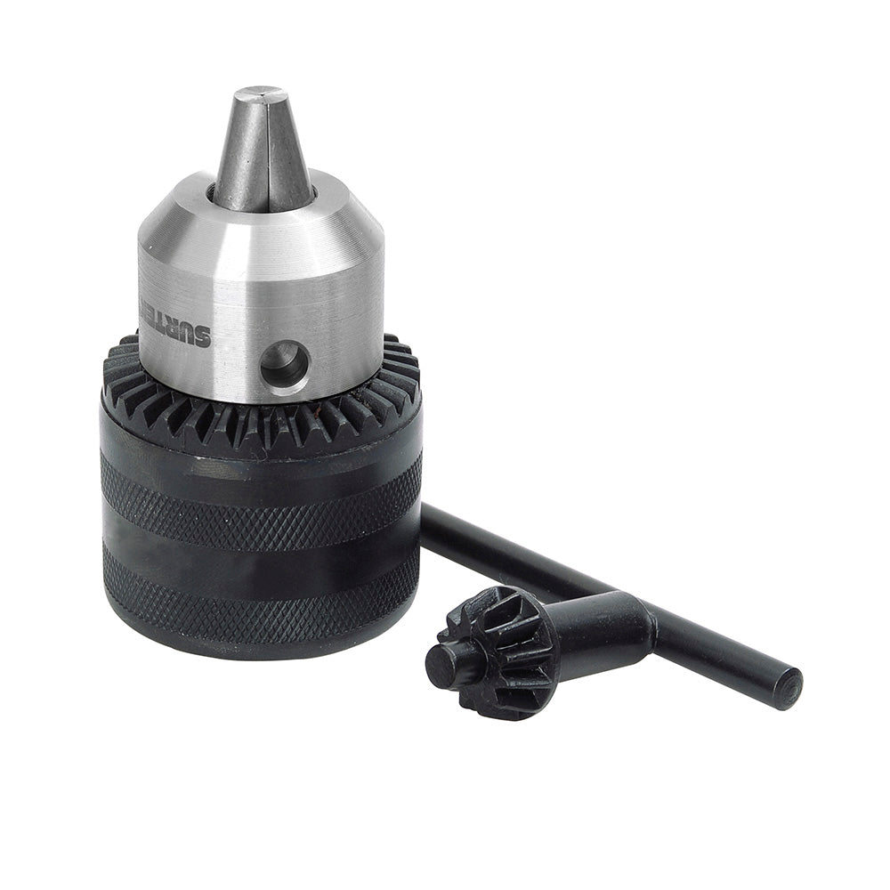 Broquero para rotomartillos 3/8" con rosca 1/2" - 20NF con llave Surtek
