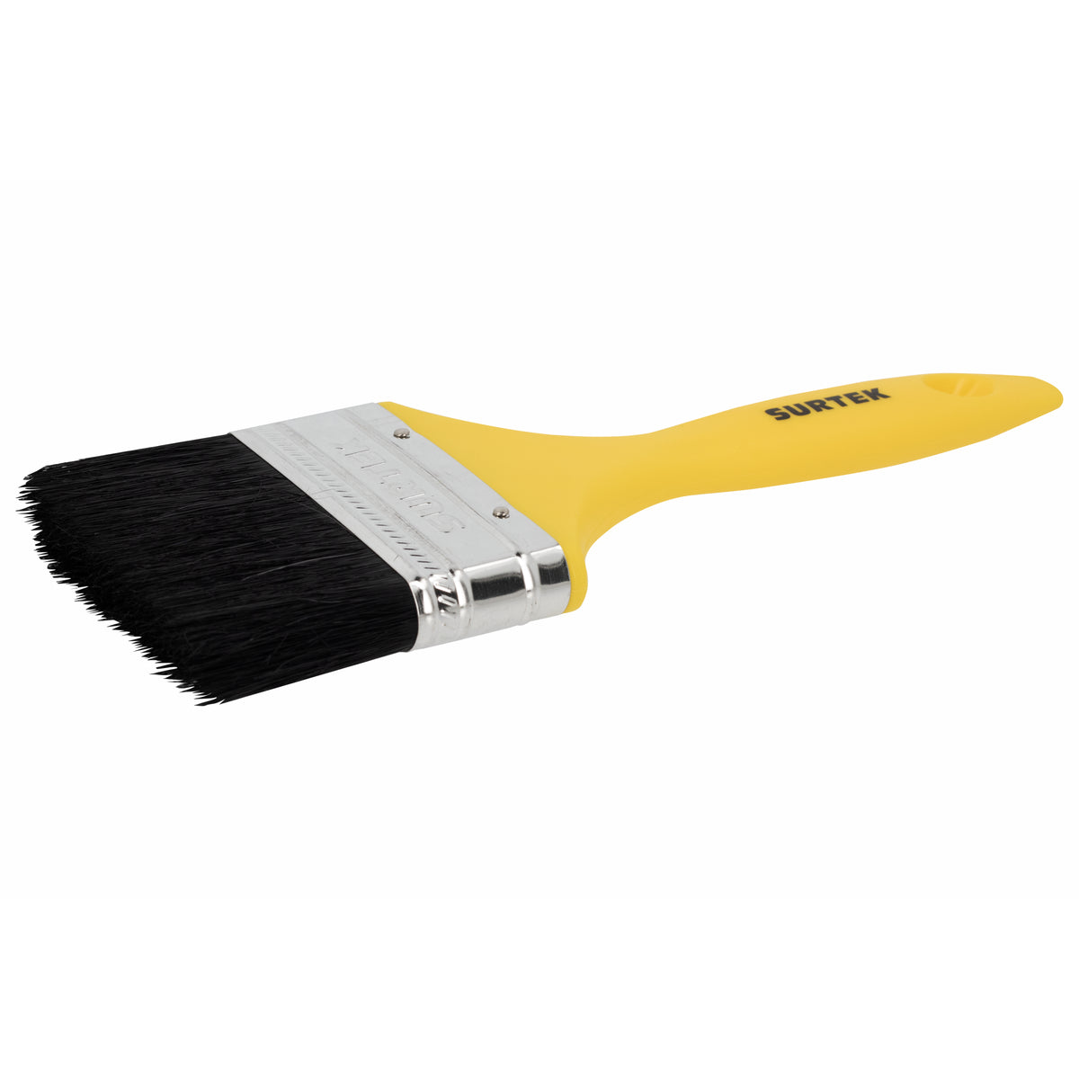 Brocha de cerdas naturales con mango plástico 3" Surtek