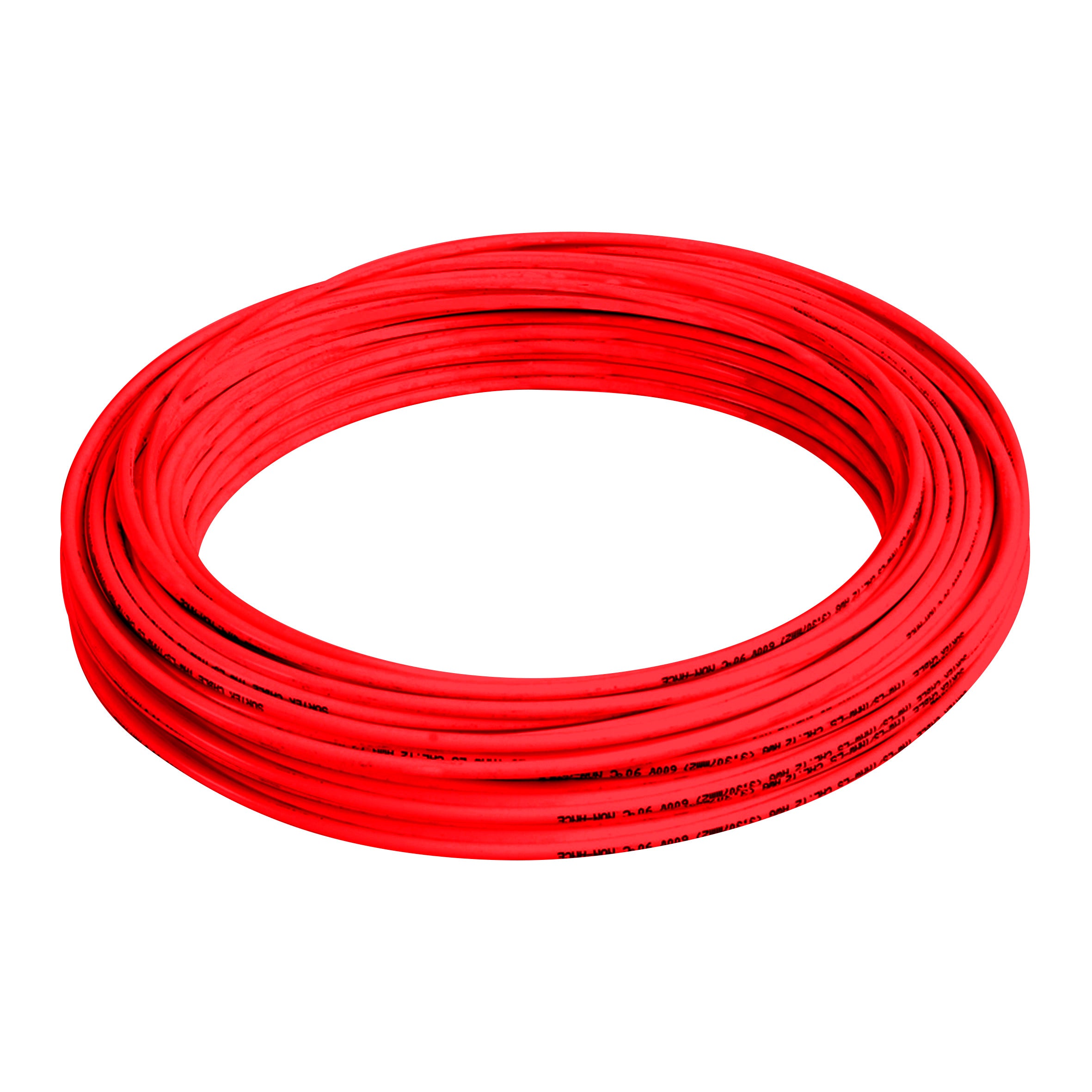 Cable eléctrico THW calibre 8, 100 m color rojo Surtek