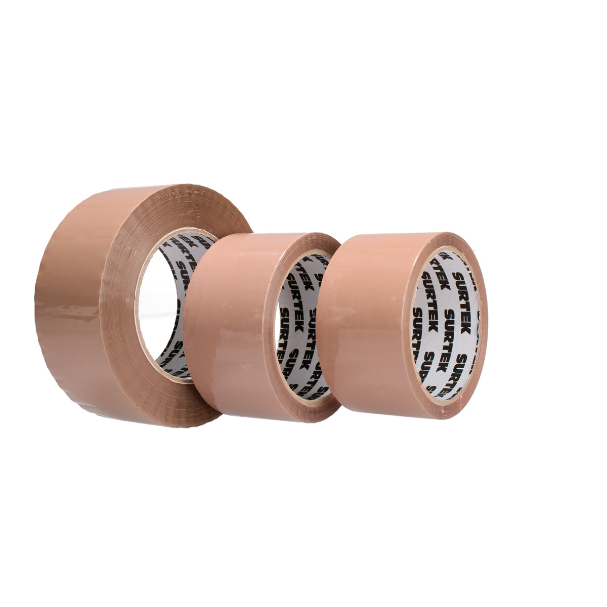 Cinta canela de acrílico para empacar 48mm x 150 m Surtek
