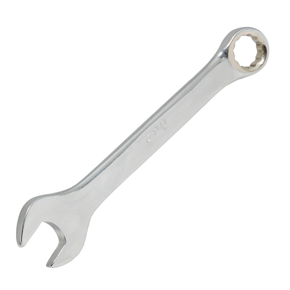 Llave combinada pulido espejo en pulgadas, 12 puntas, 1/4" Foy