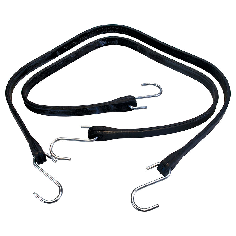 Sujetadores de hule 31", 2 piezas Surtek