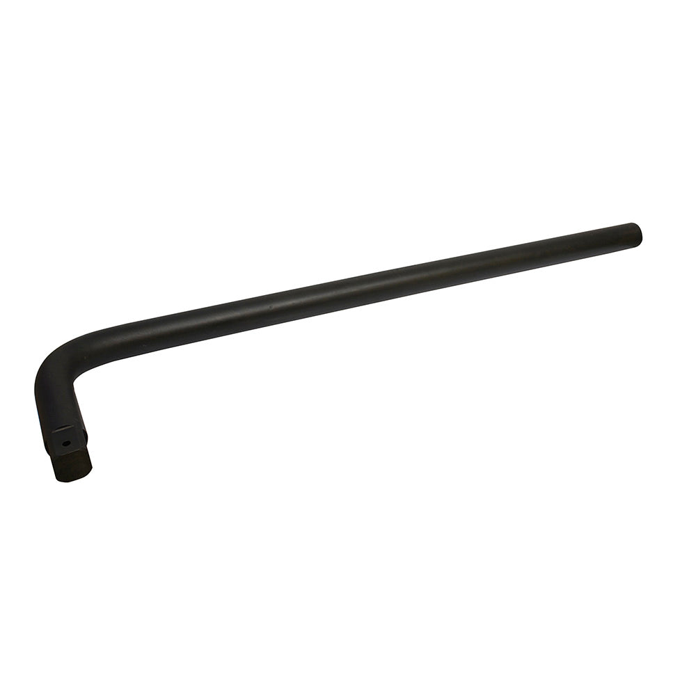 Mango en L para dado de impacto con barreno pasado cuadro de 1-1/2", 38" Urrea