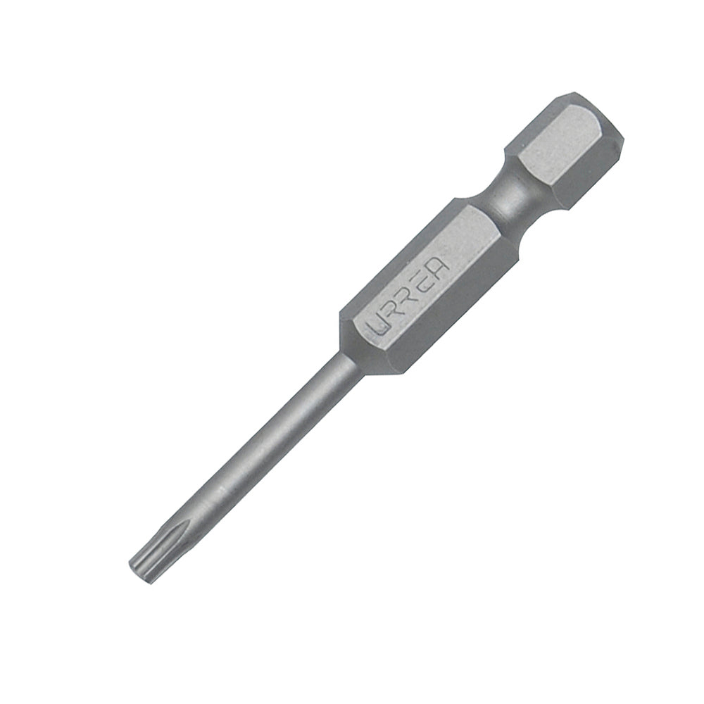 Punta Torx de poder hexágono de 1/4", T8 x 1-15/16" Urrea