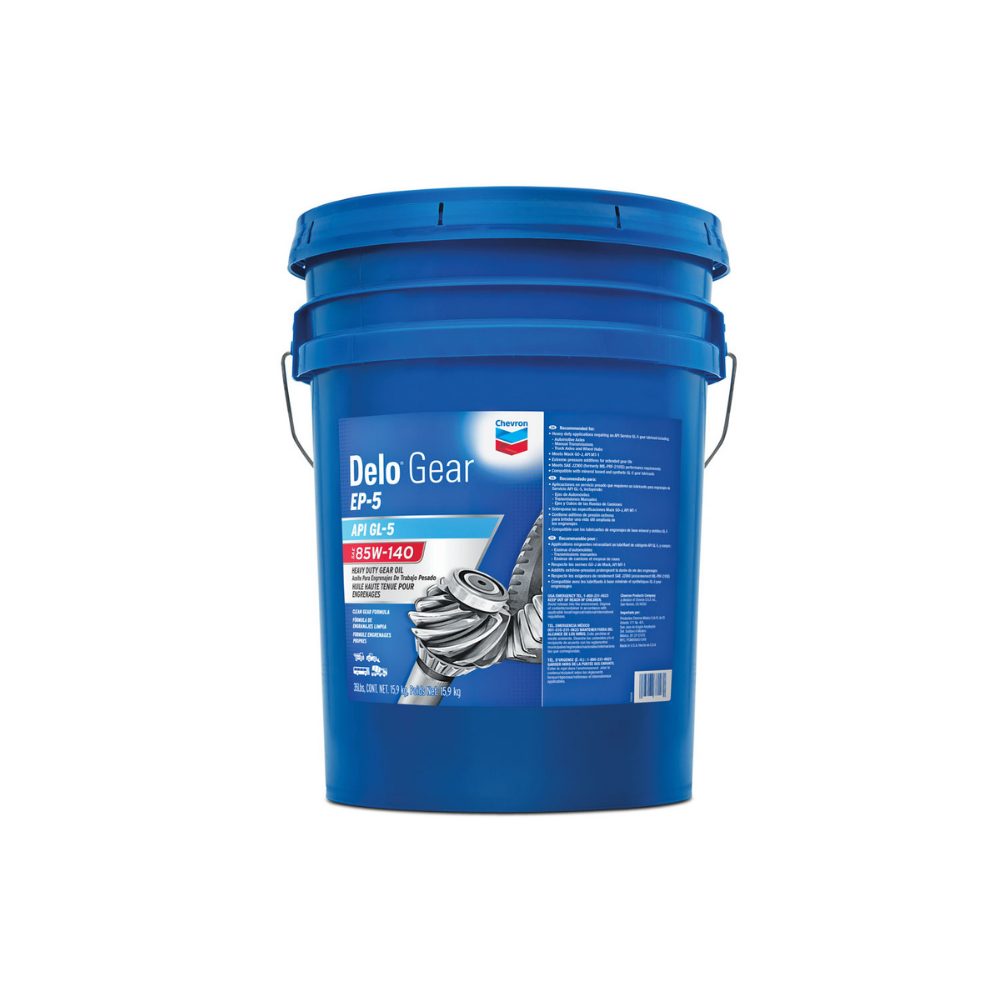 Aceite Engranajes Chevron Delo Gear EP-5 85W140 | 16kg