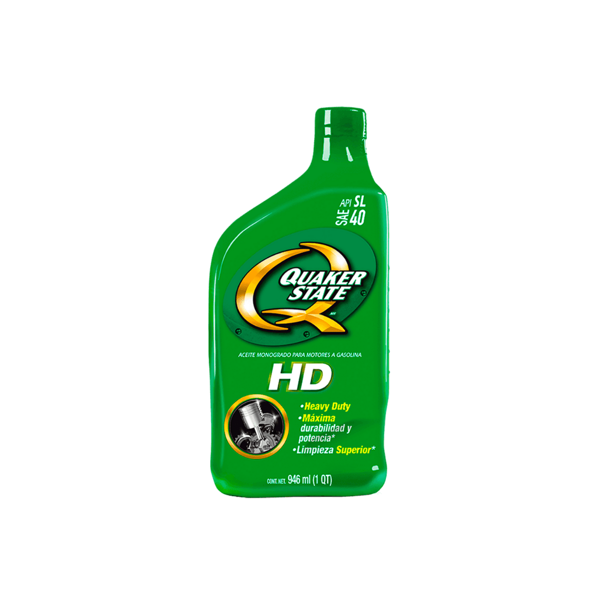 Aceite Quaker State HD SAE 40 | 946ml