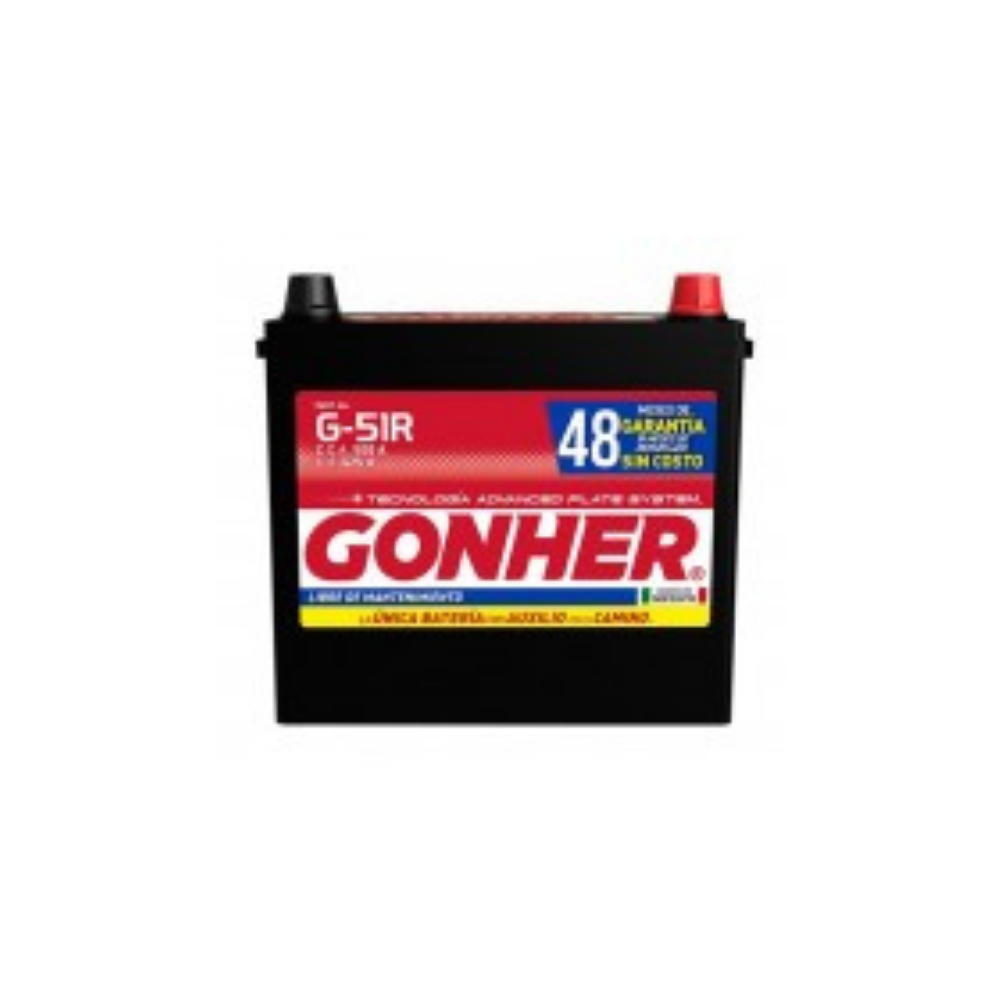 Batería Automotriz Gonher G-51R