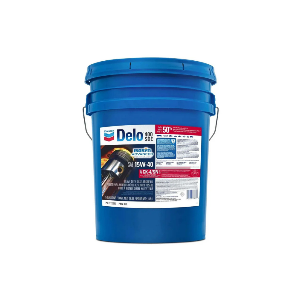 Aceite Diésel Chevron Delo 400 XLE 15W40 CK-4 | 19L