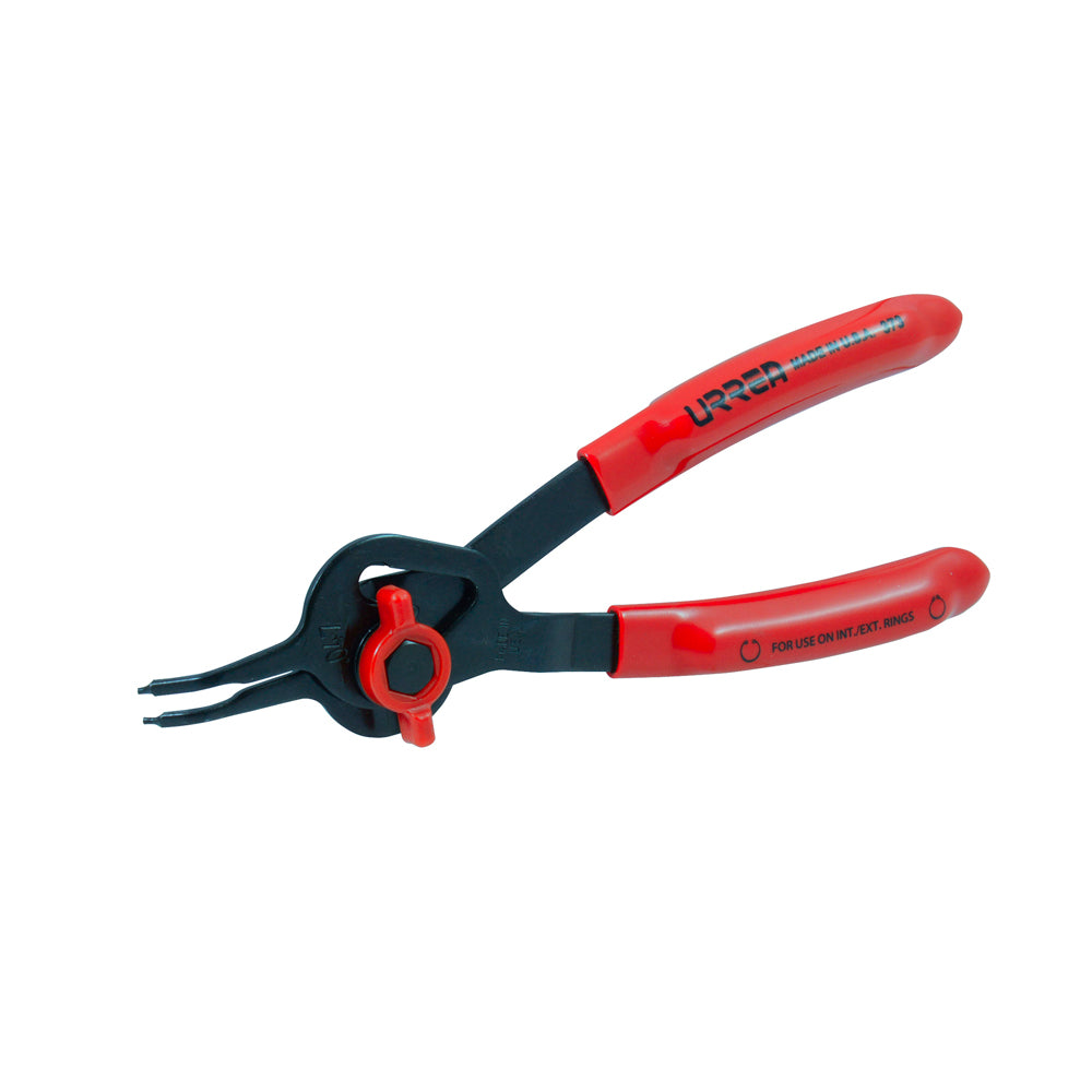 Pinza para anillos de retención convertibles con mariposa .090 ángulo de 0° Urrea
