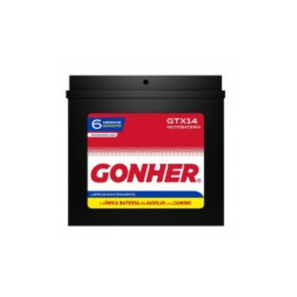 Batería Moto Gonher GTX14