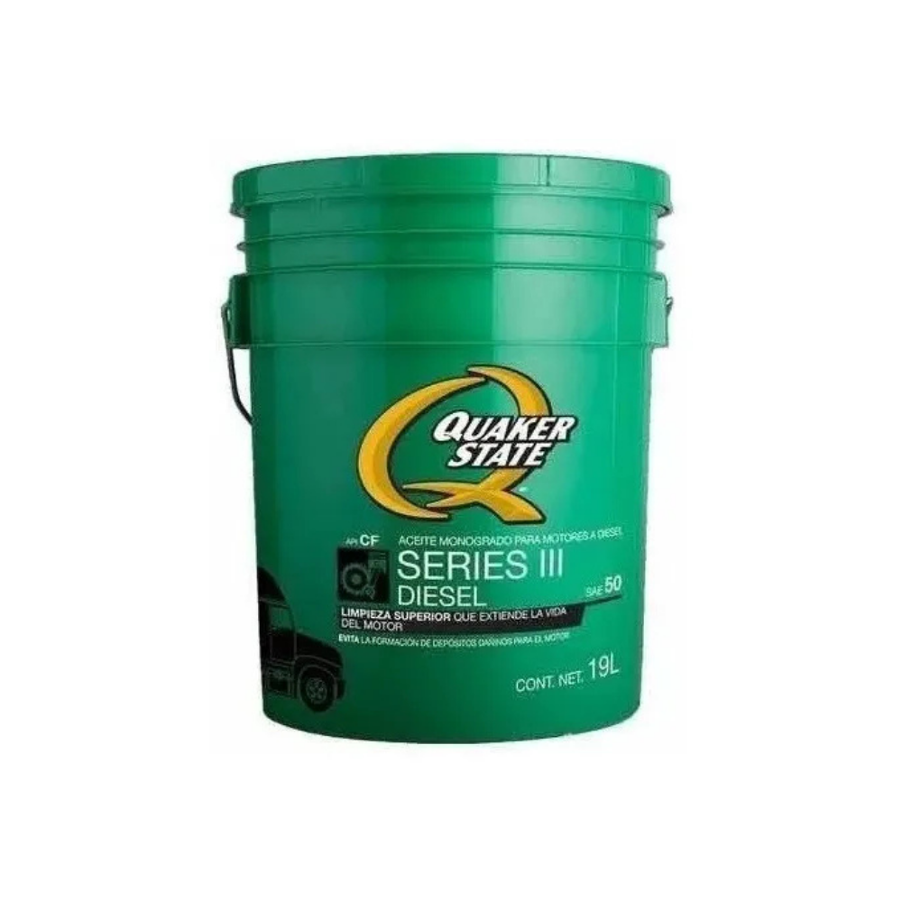 Aceite Motor Quaker State Series III SAE 50 DH-4 | 19L