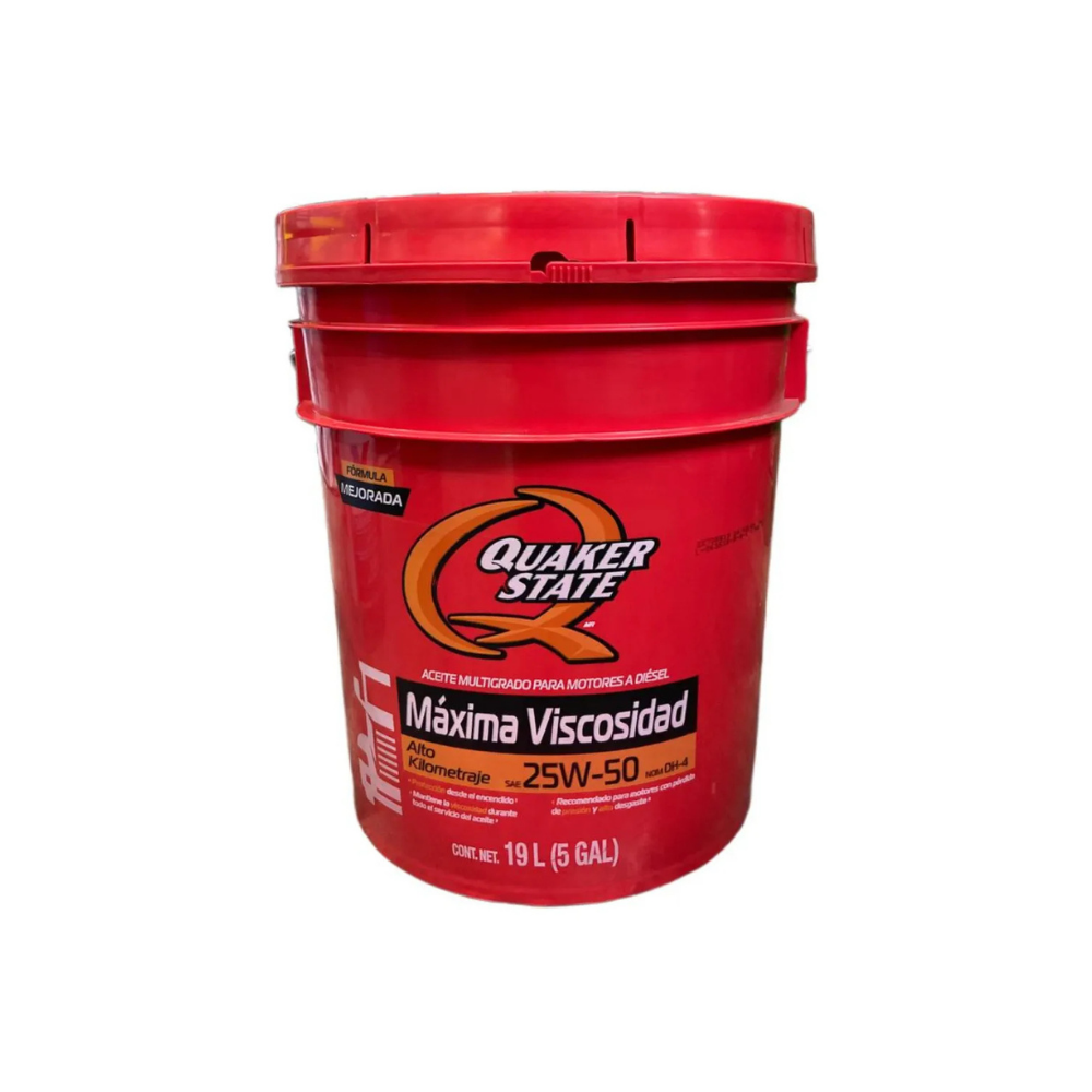 Aceite Motor Quaker State Maxima 25W50 DH-4 |19L
