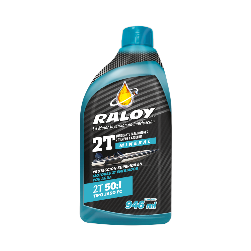 Aceite Raloy 2 tiempos 50:1 | 946 ml