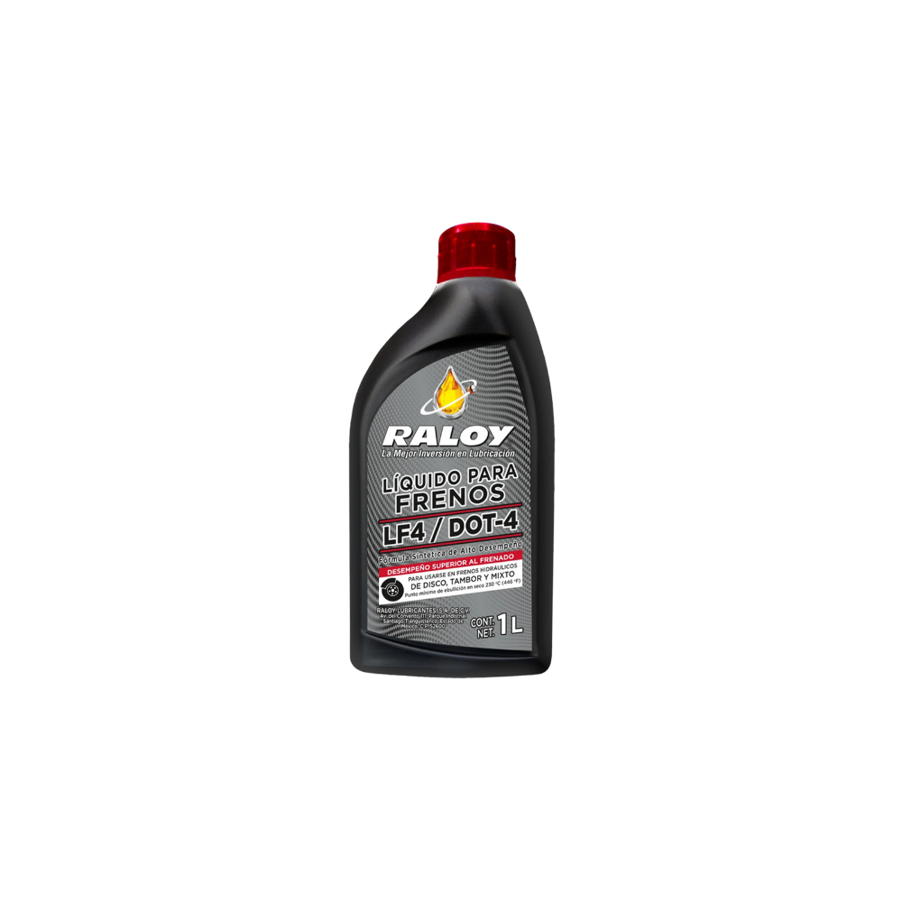 Líquido Raloy para frenos DOT-4 | 1L