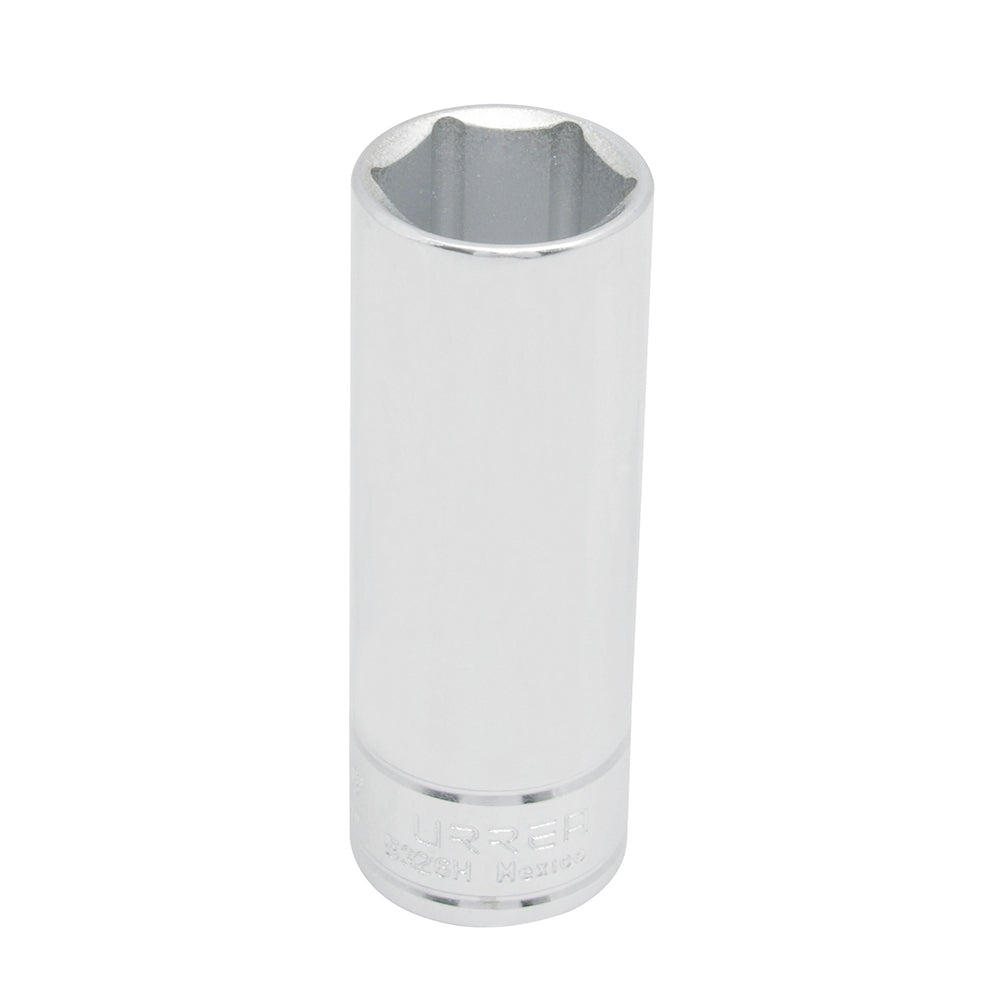 Dado largo cuadro de 1/2", 6 puntas, en pulgadas, 5/8" Urrea