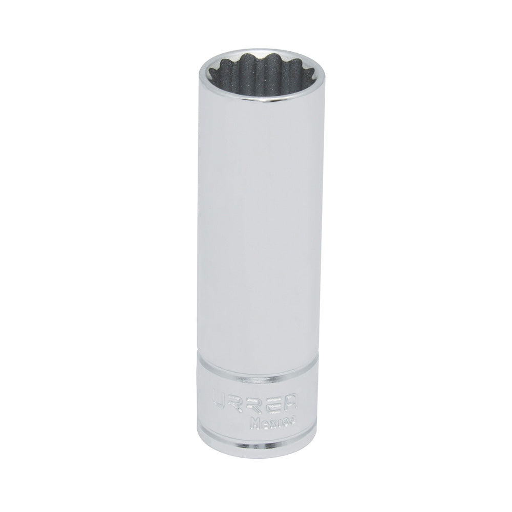 Dado largo cuadro de 1/2", 12 puntas, en pulgadas, 15/16" Urrea