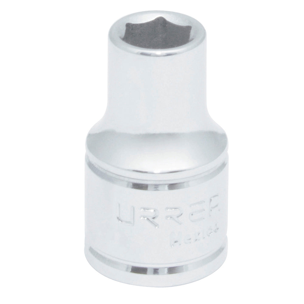 Dado cuadro de 1/2", 6 puntas, en pulgadas, 3/8" Urrea