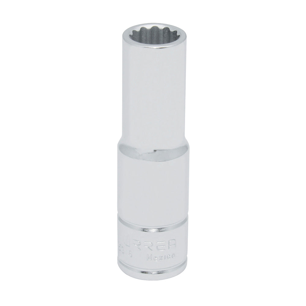 Dado cuadro de 1/2", 12 puntas, en pulgadas, 7/16" Urrea