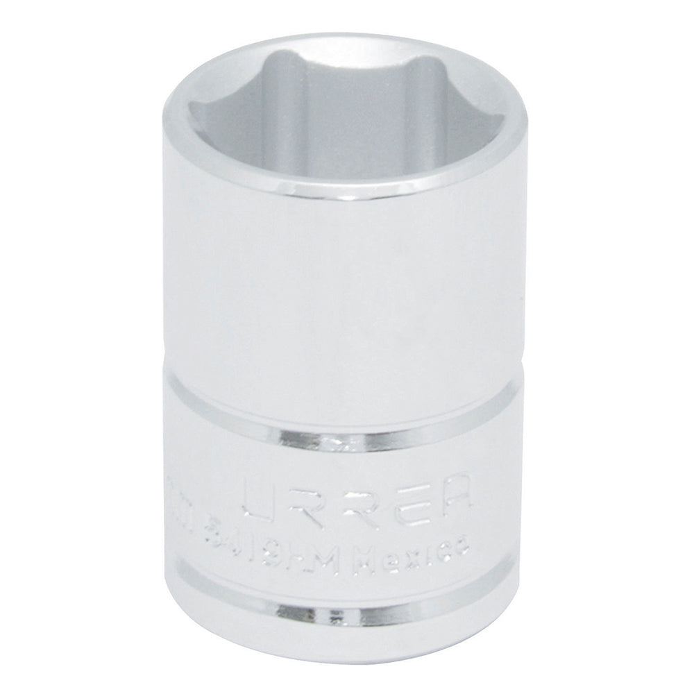 Dado cuadro de 1/2", 6 puntas, métrico, 17 mm Urrea