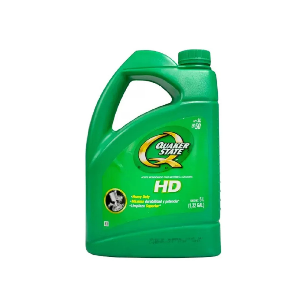 Aceite Motor Quaker State HD SAE 50 | 5L