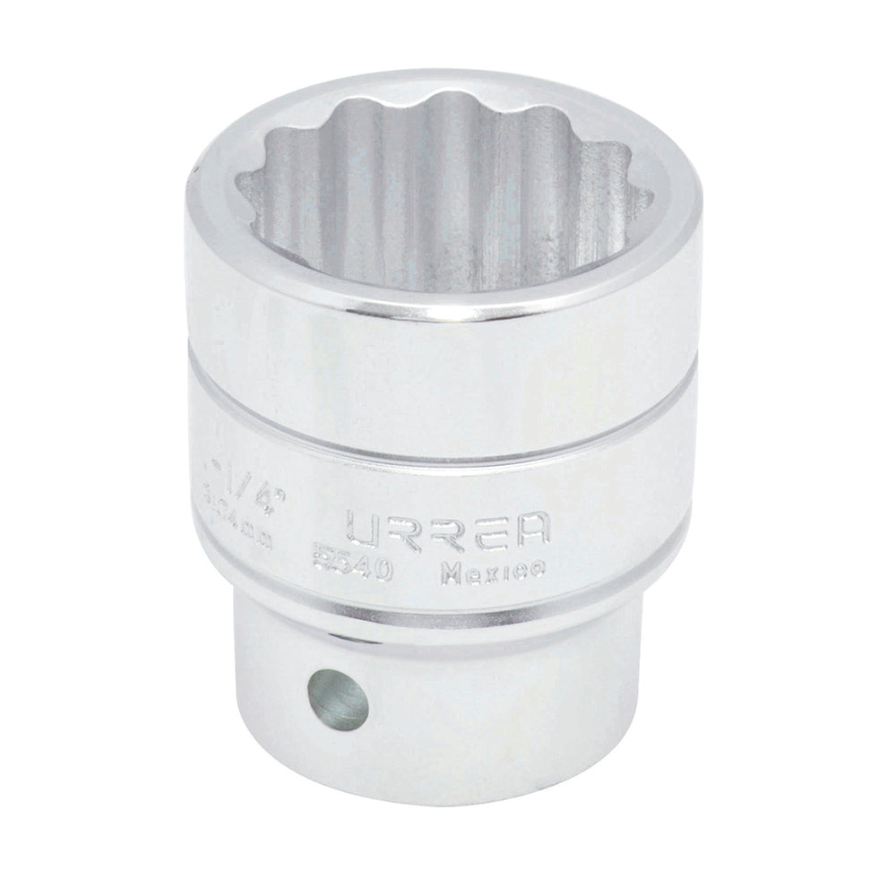 Dado cuadro de 3/4", 12 puntas, en pulgadas, 1-1/4" Urrea