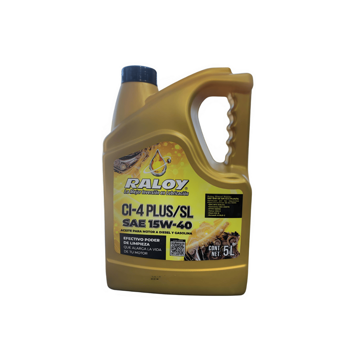 Aceite Raloy 15W40 API SL/CF | 5L