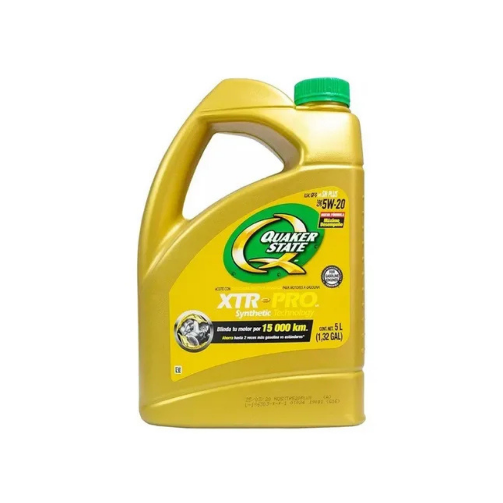 Aceite Sintético Quaker State XTR Pro 5W20 | 5L