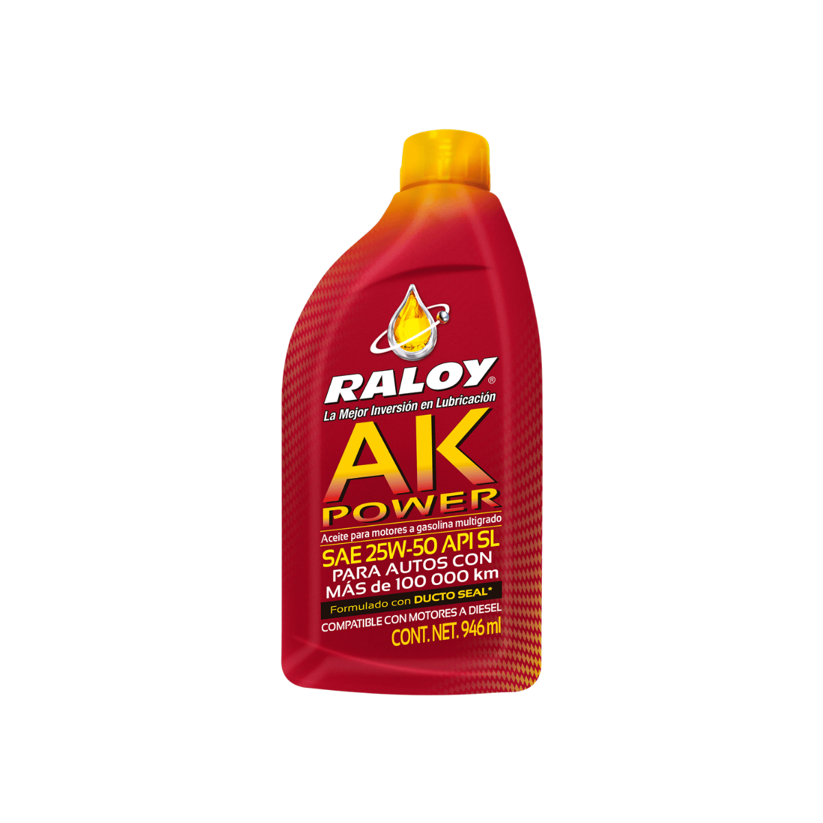 Aceite Raloy 25W50 API SL/CF  | 946ml