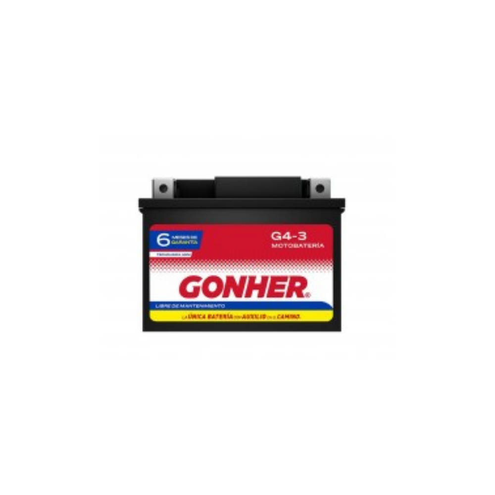 Batería Moto Gonher G4-3
