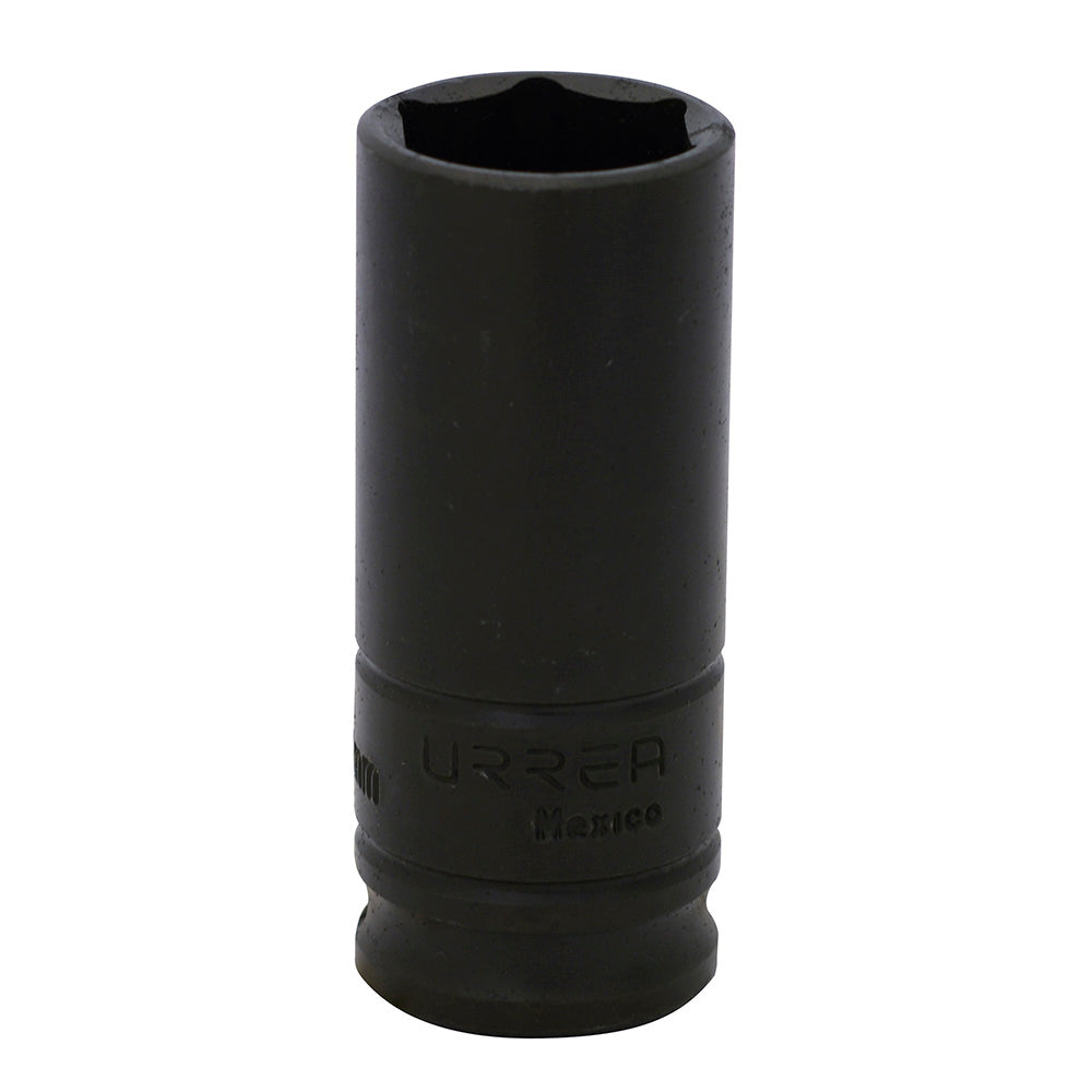 Dado de impacto largo cuadro de 3/8", 6 puntas, métrico, 13 mm Urrea