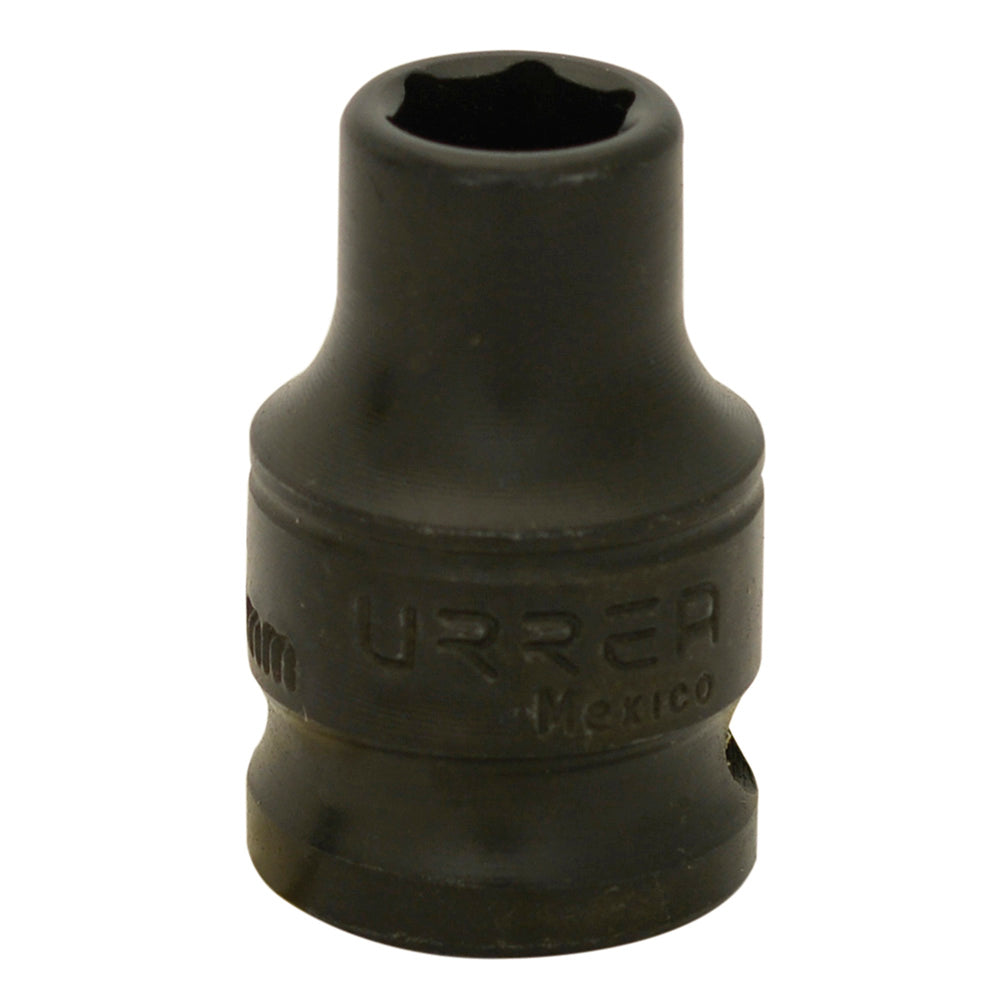 Dado de impacto cuadro de 3/8", 6 puntas, métrico, 9 mm Urrea