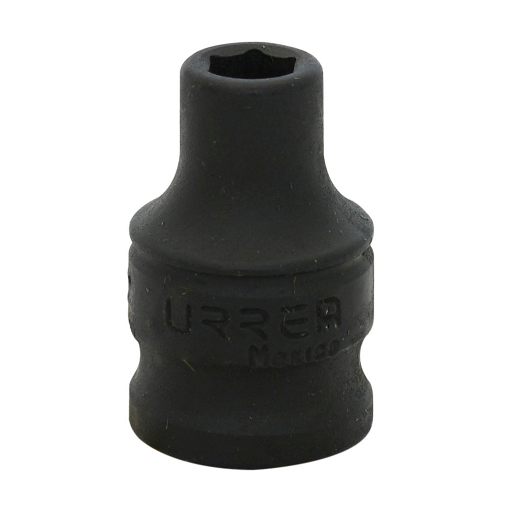 Dado de impacto cuadro de 3/8", 6 puntas, en pulgadas, 7/16" Urrea