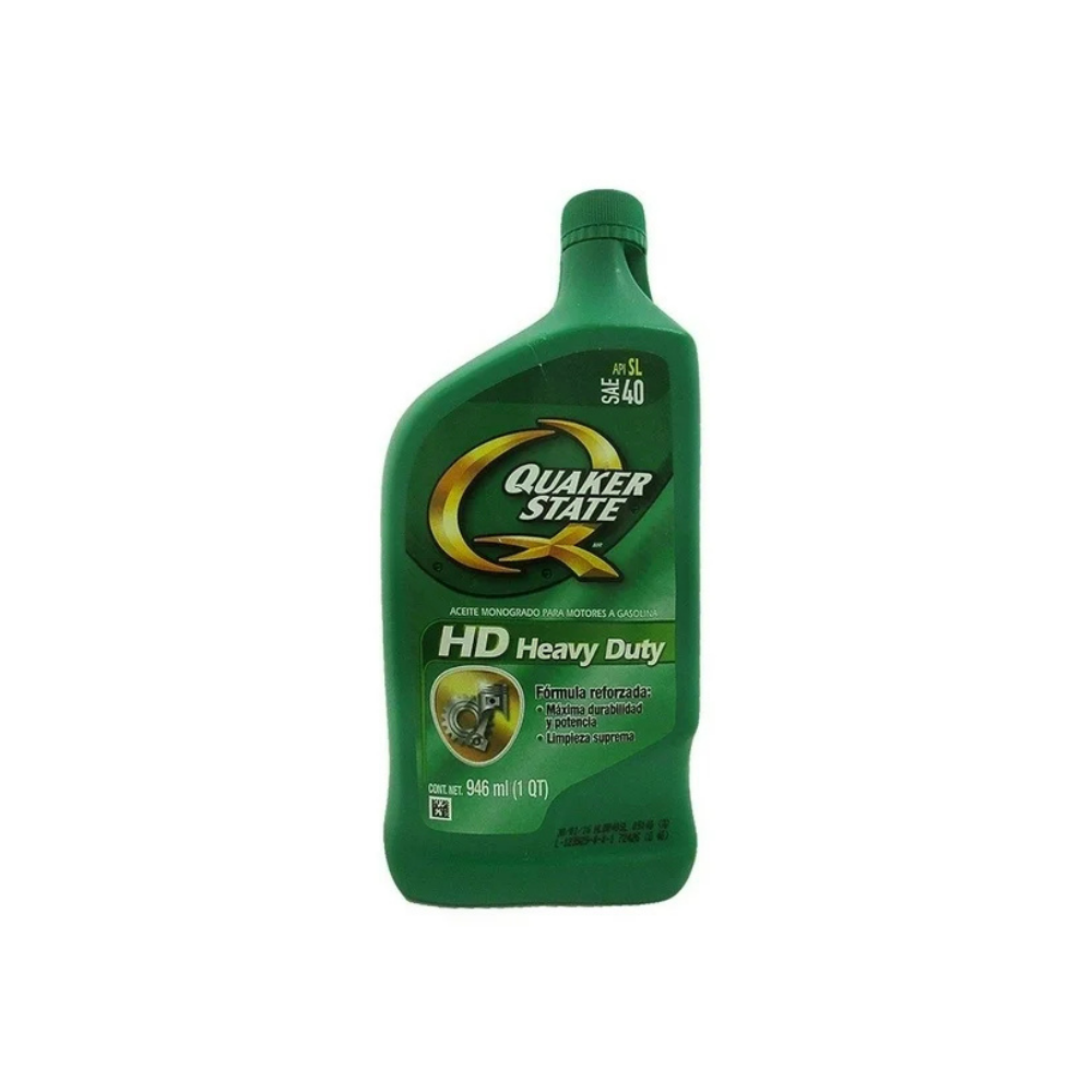 Aceite Motor Quaker State HD SAE 40 | 946m