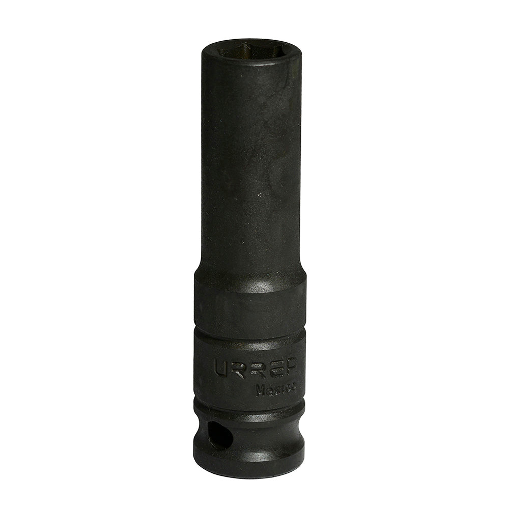 Dado de impacto largo cuadro de 1/2", 6 puntas, métrico, 8 mm Urrea