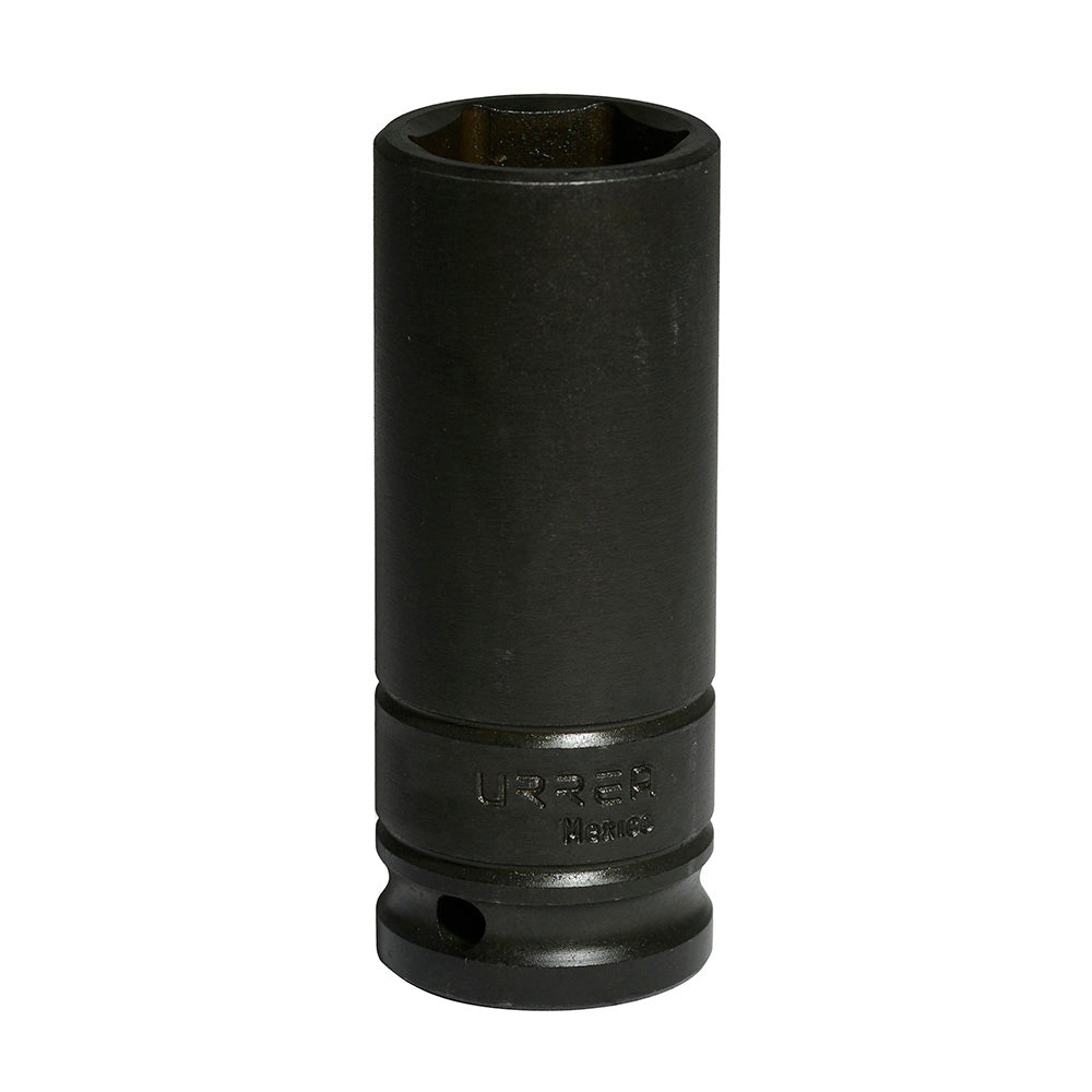 Dado de impacto largo cuadro de 1/2", 6 puntas, métrico, 19 mm Urrea