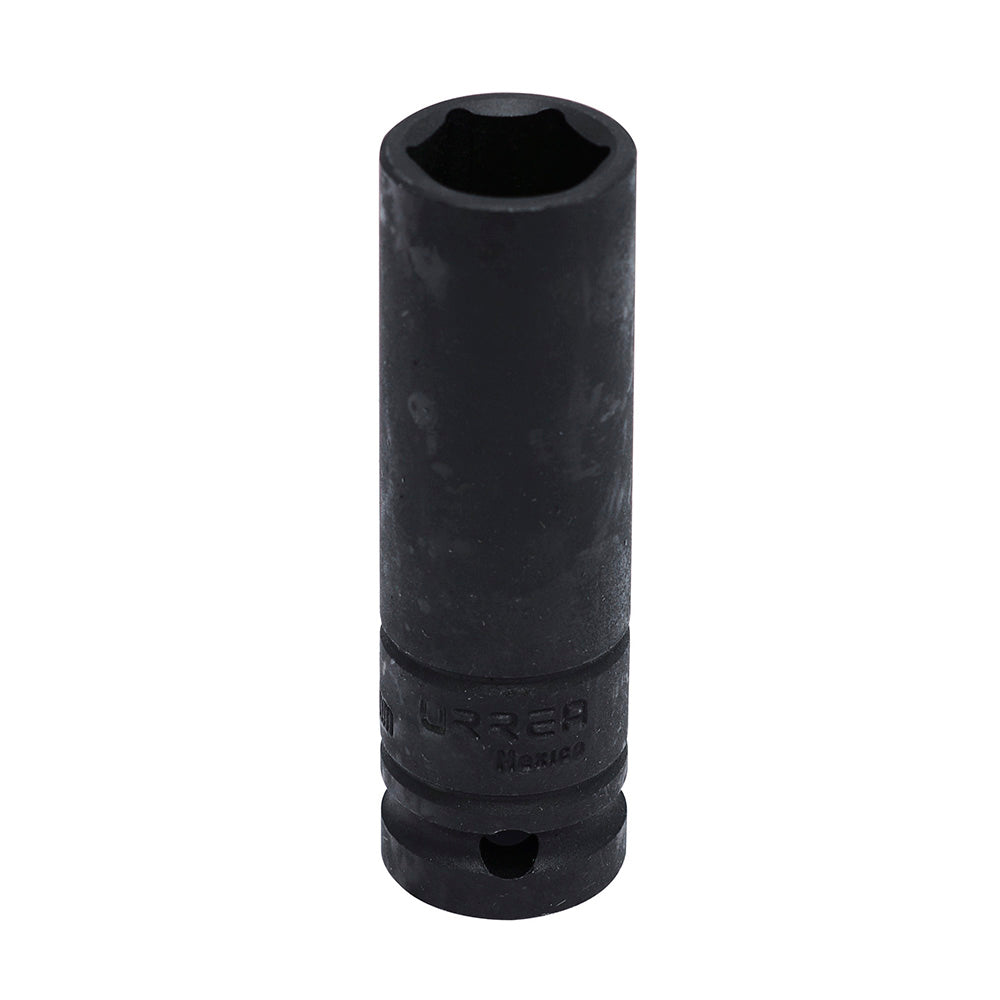Dado de impacto pared delgada cuadro de 1/2", 6 puntas, métrico, 19 mm Urrea