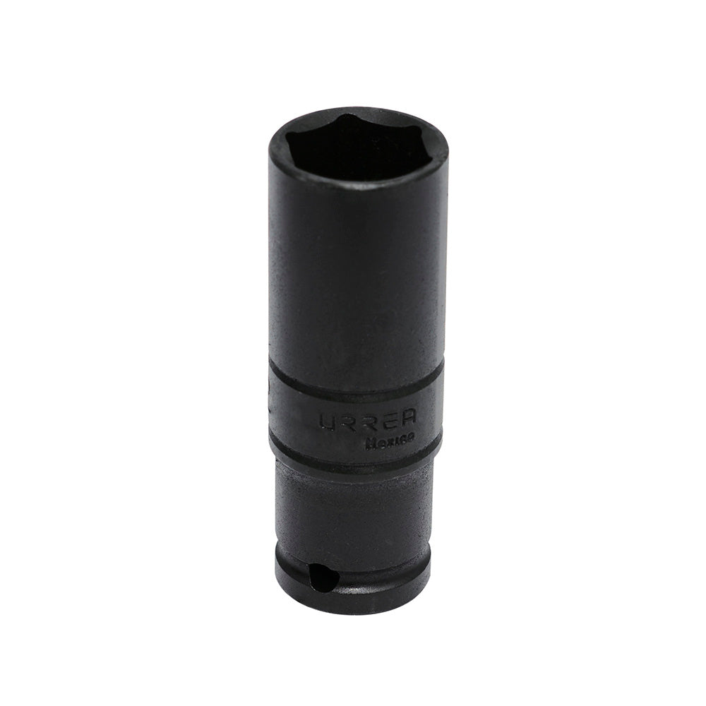 Dado de impacto pared delgada cuadro de 1/2", 6 puntas, métrico, 22 mm Urrea