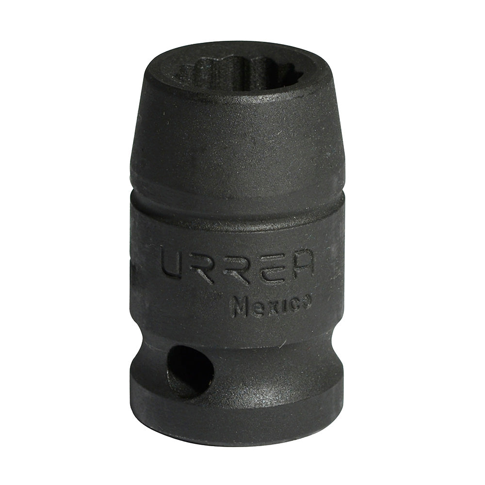 Dado de impacto cuadro de 1/2", 12 puntas, métrico, 14 mm Urrea
