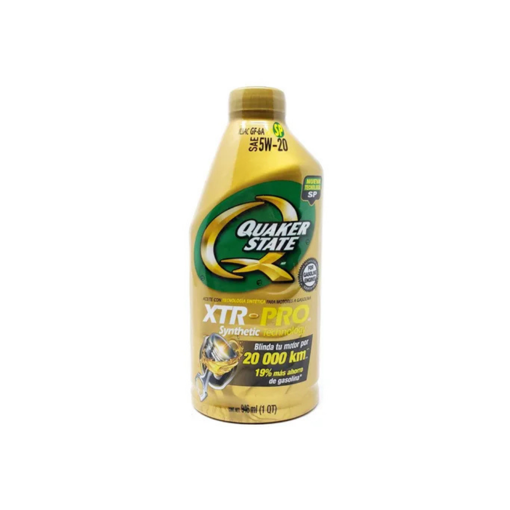 Aceite Sintético Quaker State XTR Pro 5W20 | 946ml