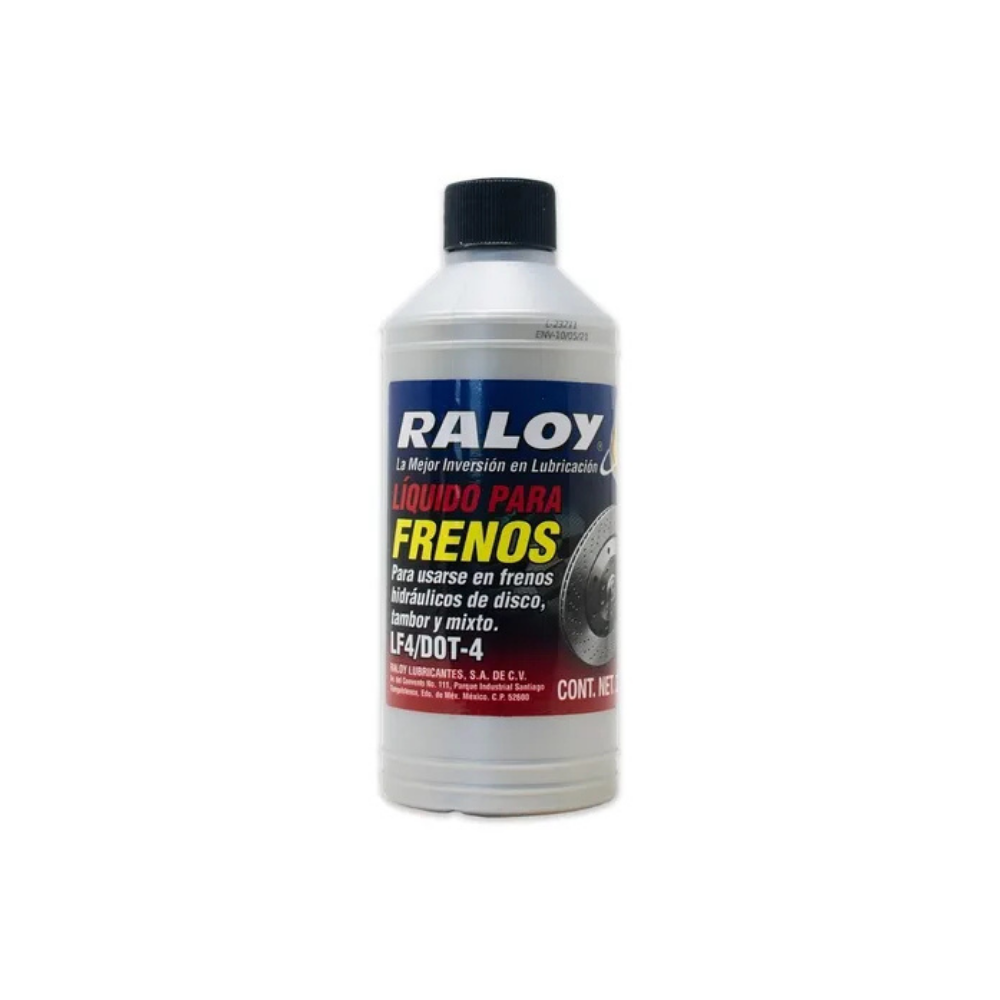 Líquido Raloy para frenos DOT-4 | 350 ml