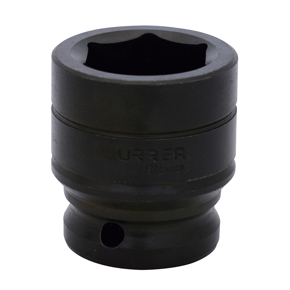 Dado de impacto cuadro de 3/4", 6 puntas, en pulgadas, 1-3/8" Urrea
