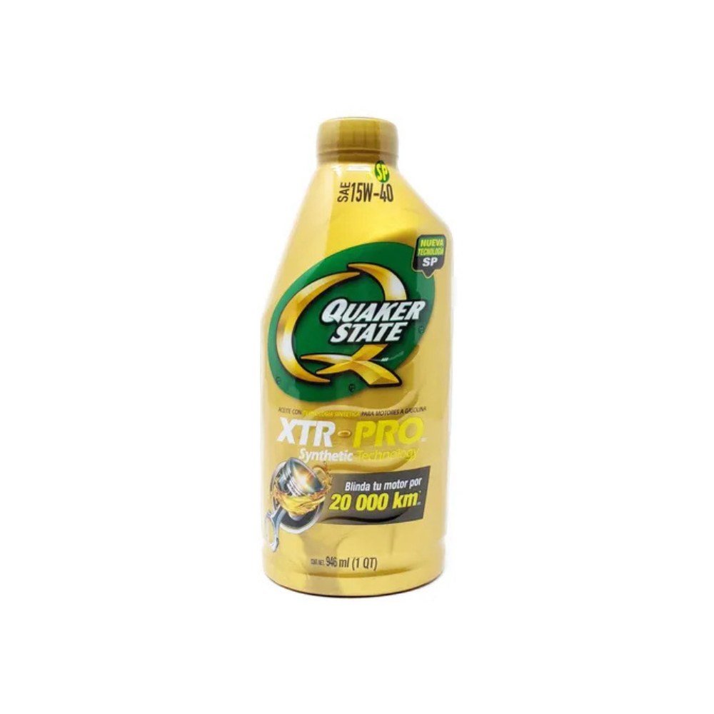 Aceite Sintético Quaker State XTR Pro 15W40 | 946ml