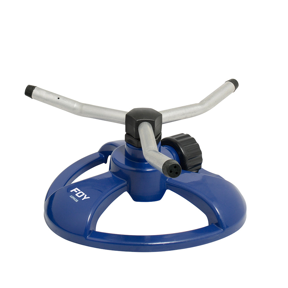 Aspersor estacionario con base metálica de 3 brazos, 3/4" GHT Foy