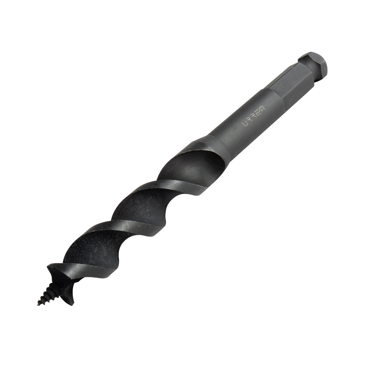 Broca para madera de acero al carbono tipo gusano 1/2" zanco de 3/8" Urrea