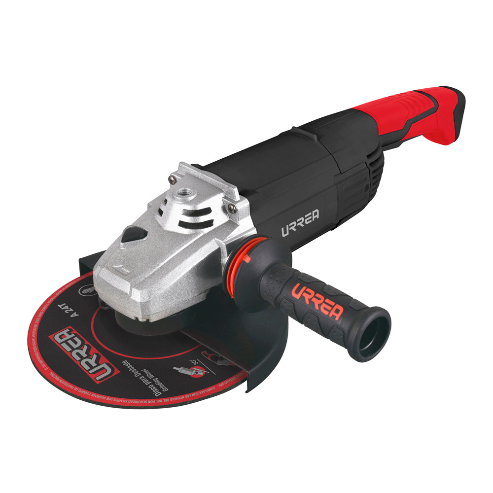 Esmeriladora angular 9" 2400 W 120 V, 6000 RPM Urrea