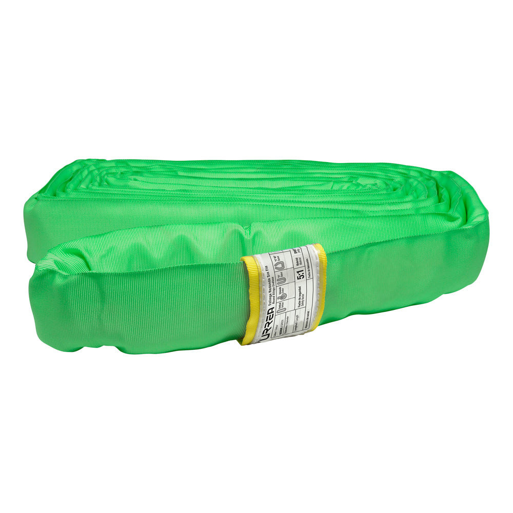 Eslinga de poliéster redonda sin fin verde 3 m Urrea