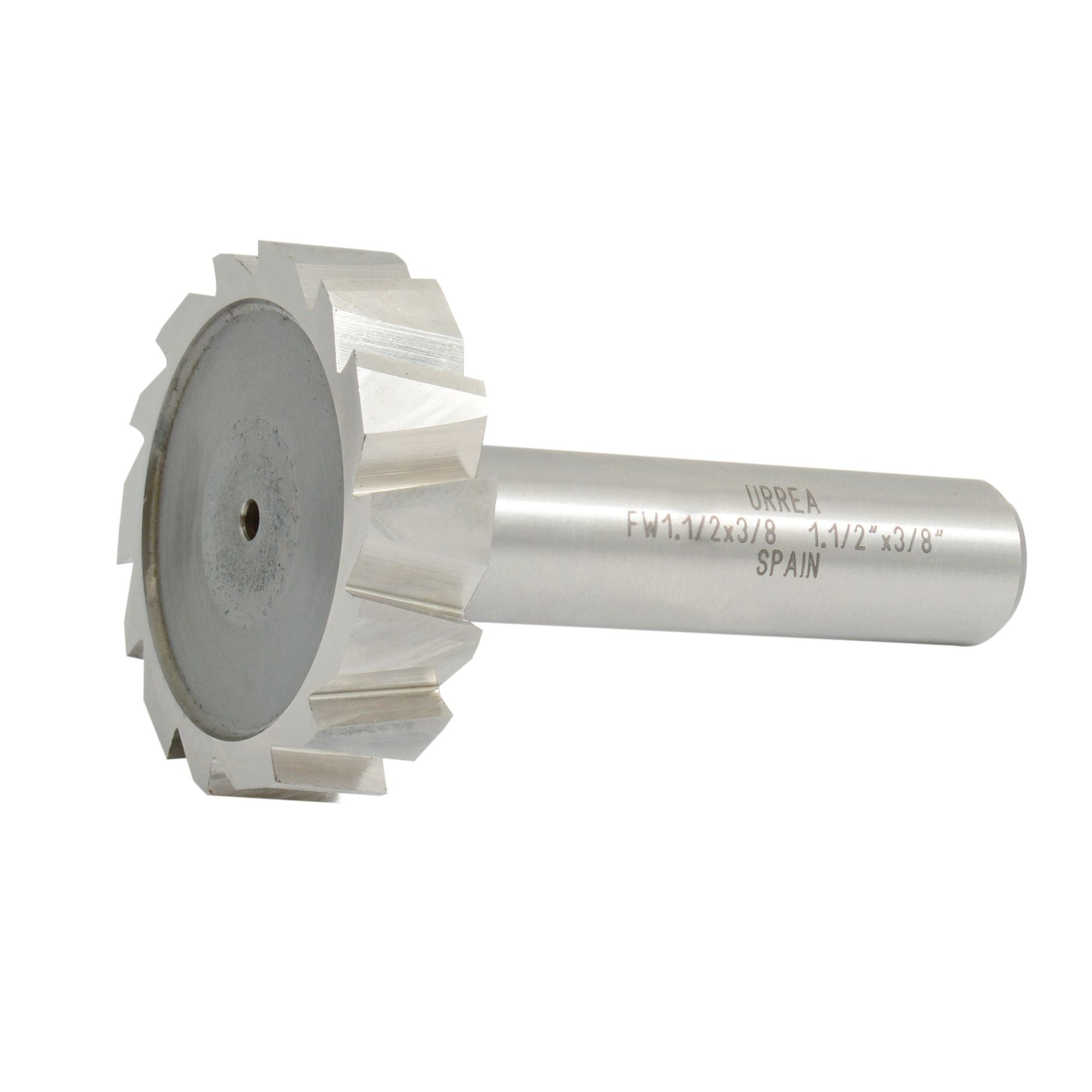 Fresa tipo woodruff de acero 1-1/4" x 1/4" Urrea
