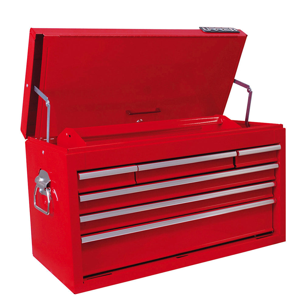 Gabinete superior con 6 gavetas color rojo 27" serie I Urrea
