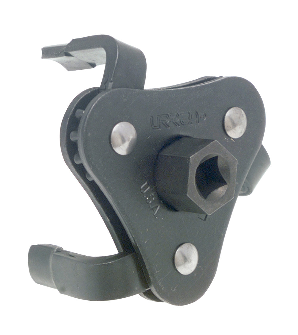 Llave autoajustable de 3 brazos para quitar filtros de 3/8" de 2-7/16" a 3-3/4" Urrea
